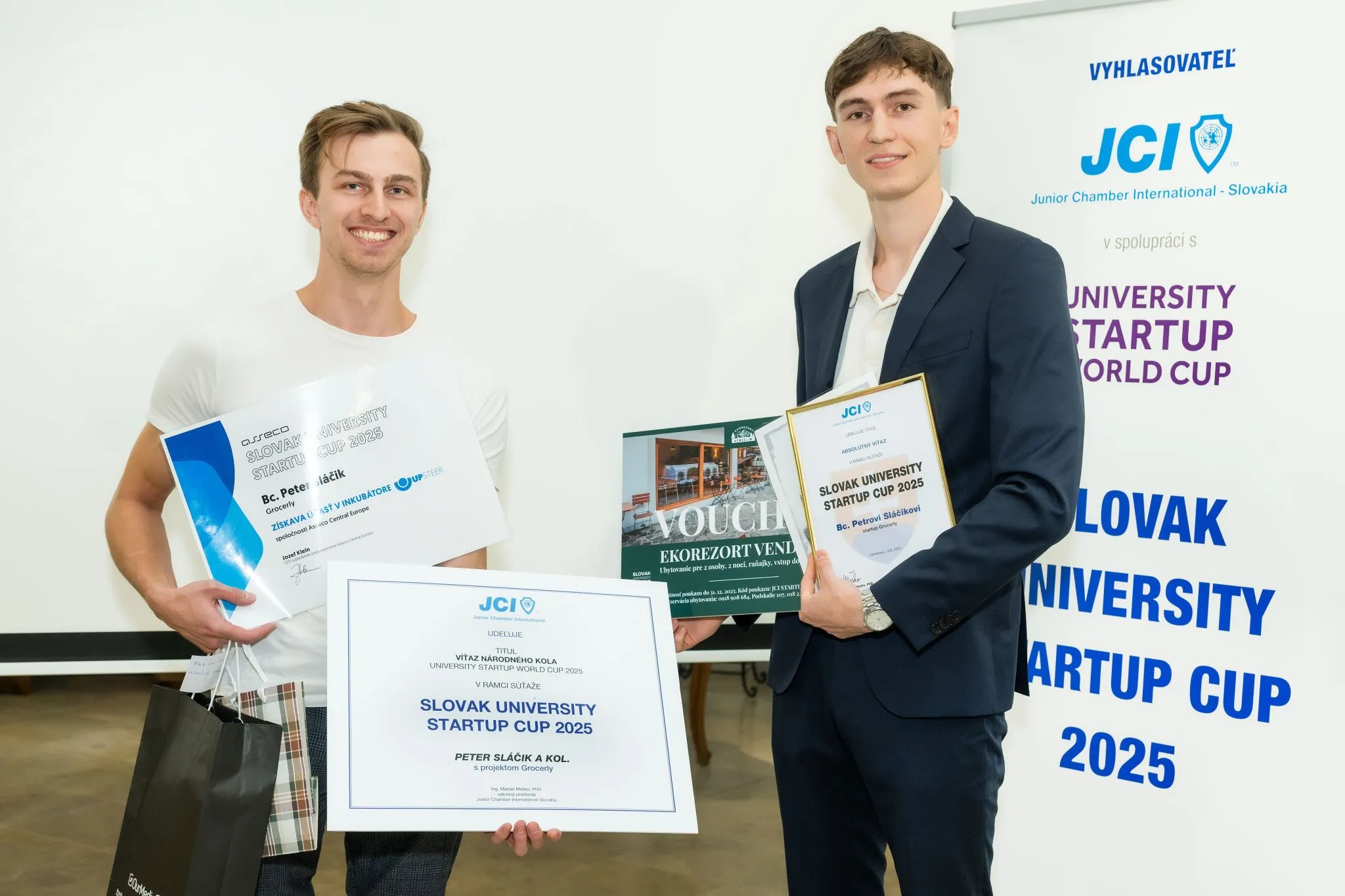 Grocerly absolutni vitazi Slovak University Startup Cup 2025